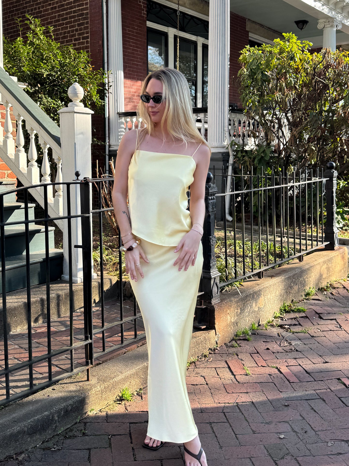 Butter Silk Skirt