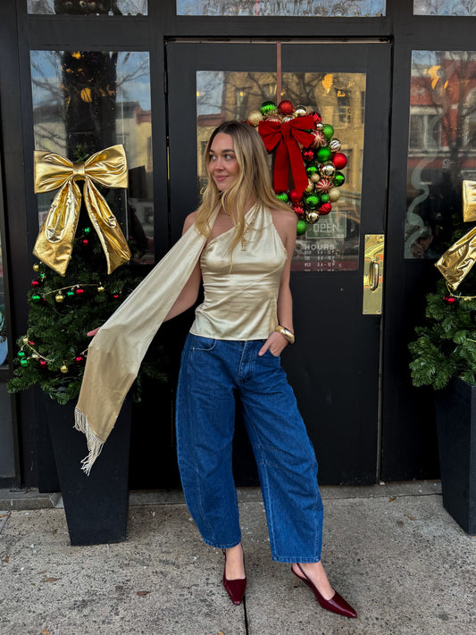 Serena Scarf Top