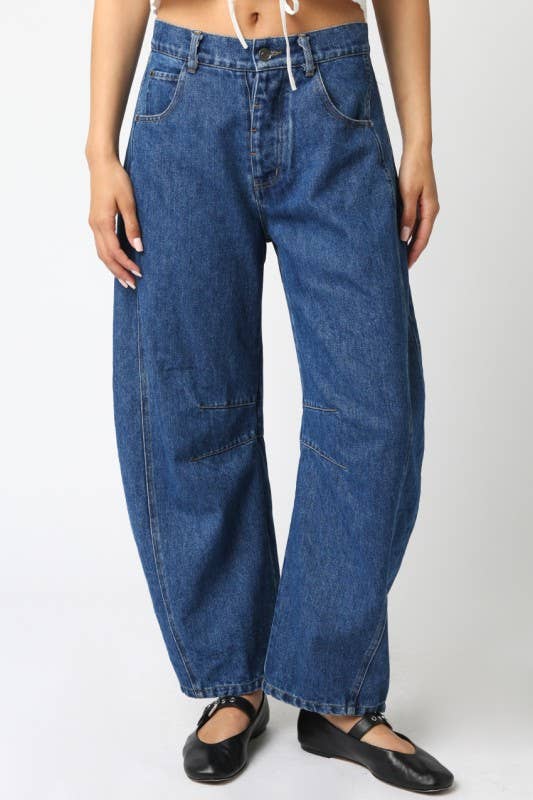 Paige Barrel Jeans