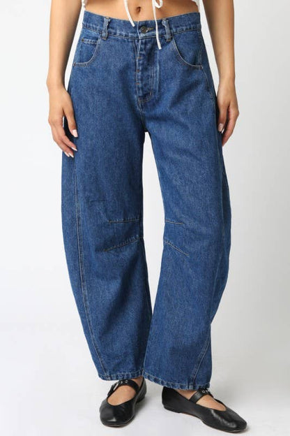 Paige Barrel Jeans