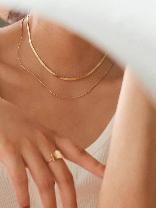 Juliet Herringbone Chain